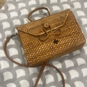 Anthropologie square bag